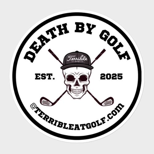 Death by Golf Stickers