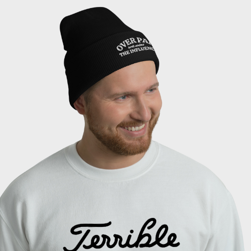 Over Par And Under The Influence Beanie