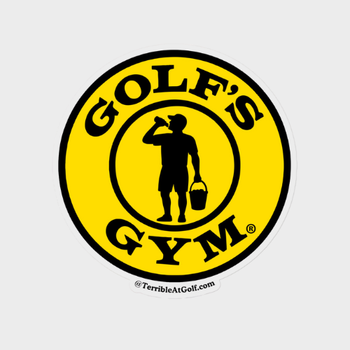 Golf's Gym Stickers