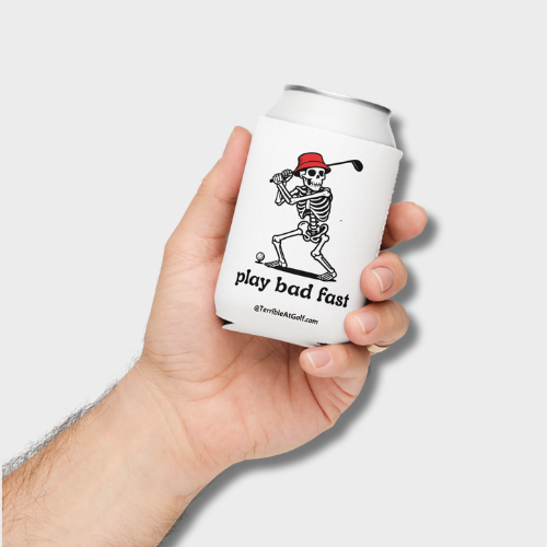 Play Bad Fast Koozie