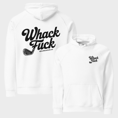 Whack Fuck Eco Raglan Hoodie