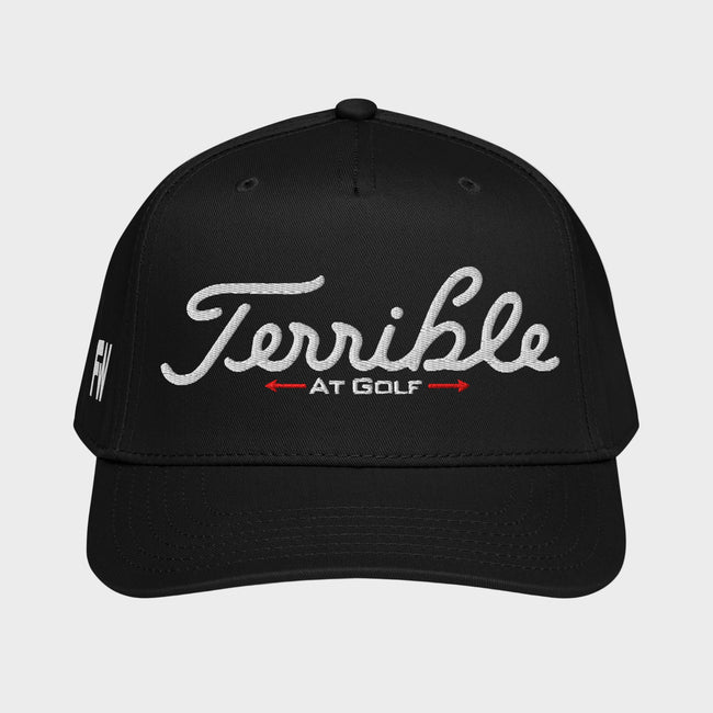 Terrible At Golf Baseball Cap(5 Panel)