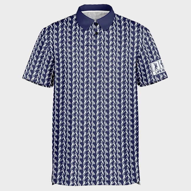 Life Is Simple Polo Shirt(NEW)