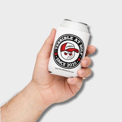 Terrible At Golf Custom Koozie(add your year)