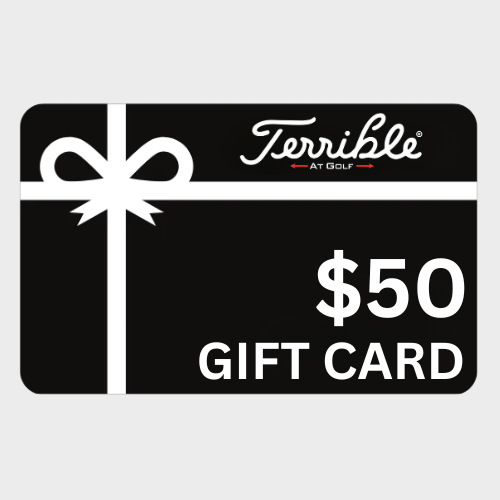 Terrible At Golf Gift Cards