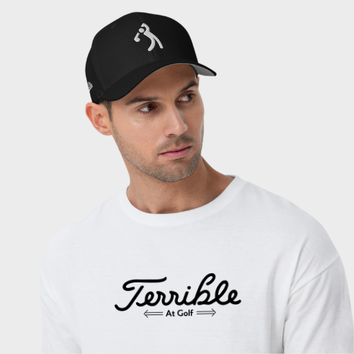 Terrible Golfer Structured FlexFit® Hat