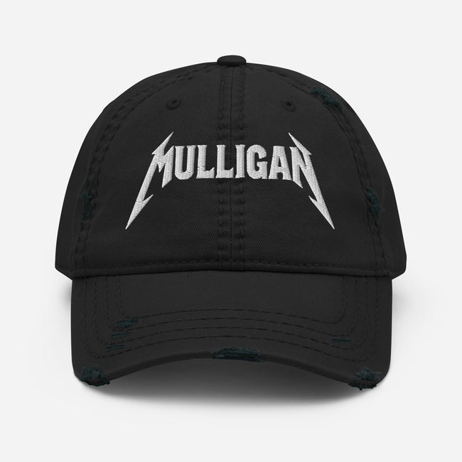 Mulligan Distressed Baseball Cap