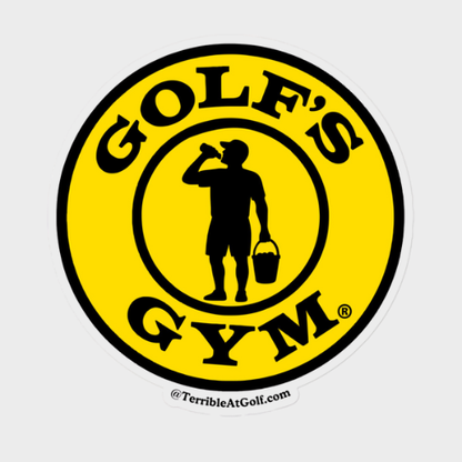 Golf's Gym Stickers