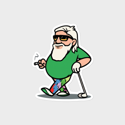 John Daly Stickers