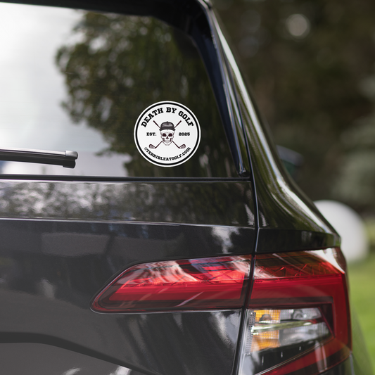 Death by Golf Stickers