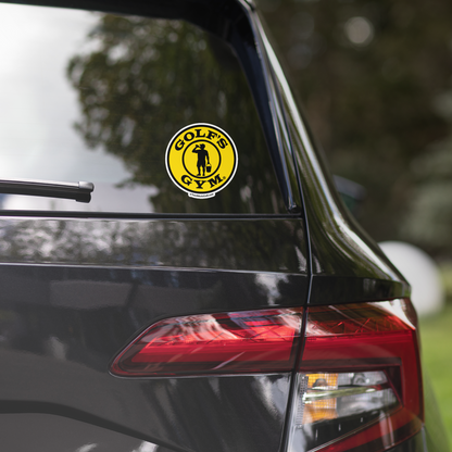 Golf's Gym Stickers