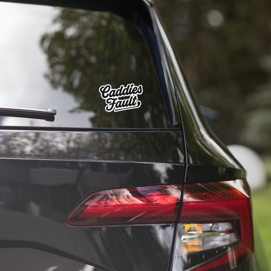 Caddies Fault Stickers