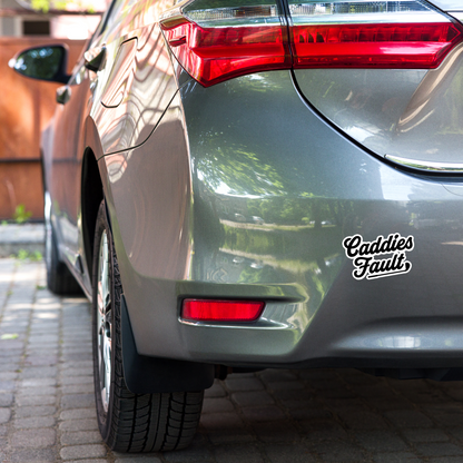 Caddies Fault Stickers