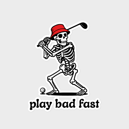 Play Bad Fast Stickers