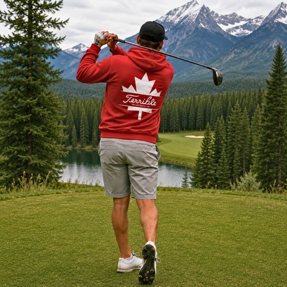 Terrible At Golf Canadian Hoodie(BACK IN STOCK)