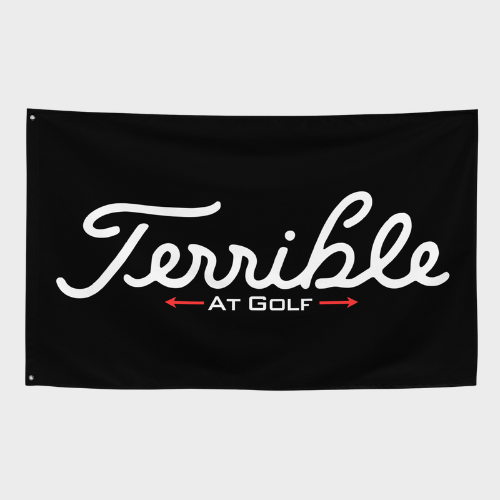 Terrible At Golf Flag V2