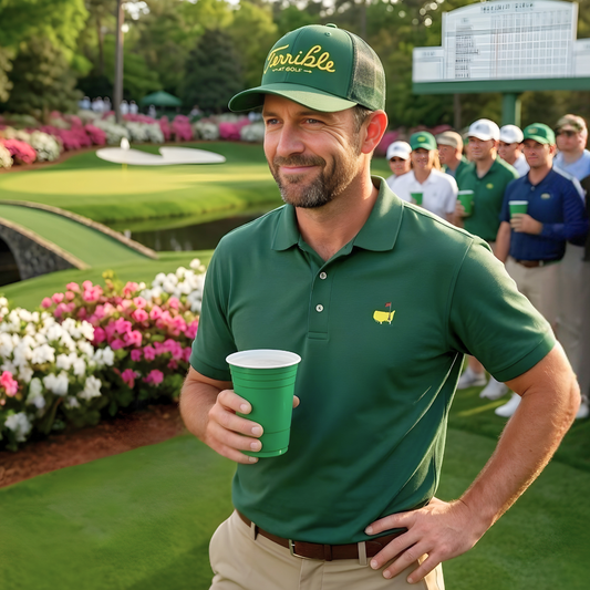 Terrible At Golf Masters Trucker Hat(NEW)