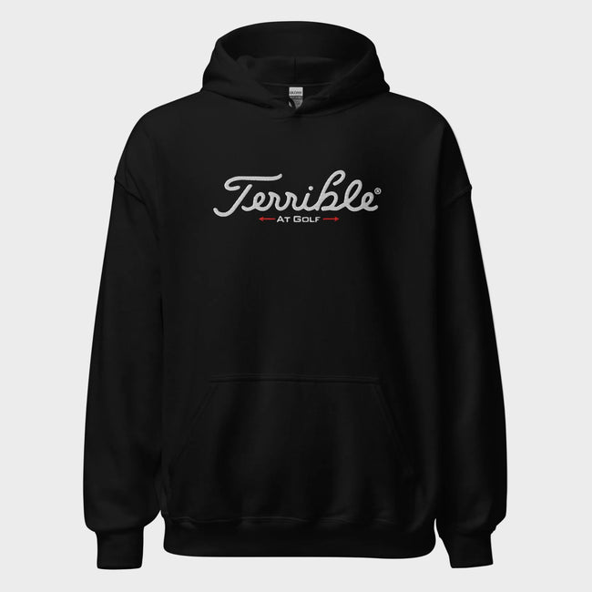 Terrible At Golf Embroidered Hoodie(NEW)